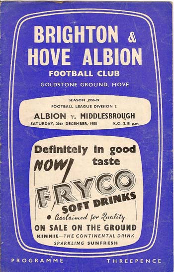 Brighton & Hove Albion FC v Middlesbrough FC